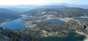 Rocky Mountain Basin Lakes, High Sierras, Nevada