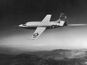 Bell X-1 inflight - Captain Yeager pilot