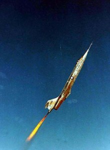 NF-104 Straight up to space